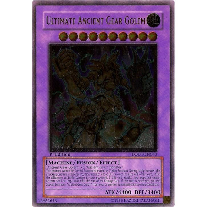 Image for Ultimate Ancient Gear Golem (UTR) (LODT-EN043) (LODT) - YuGiOh