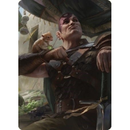 Image for Minsc & Boo, Timeless Heroes Art Card (38/81) (38) (ASCLB) - Magic: The Gathering