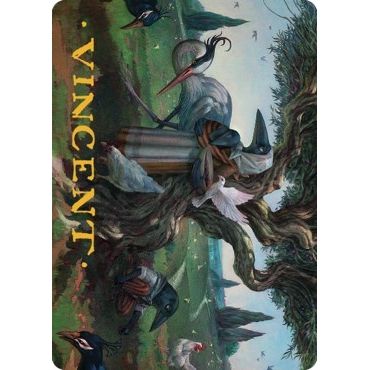 Image for Kindred Discovery Art Card (Gold-Stamped Signature) (29) (ASCLB) - Magic: The Gathering