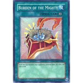 Image for Burden of the Mighty (WC08-EN002) (WC08) - YuGiOh