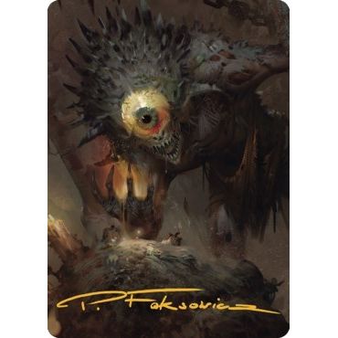 Image for Nothic Art Card (Gold-Stamped Signature) (25) (ASCLB) - Magic: The Gathering