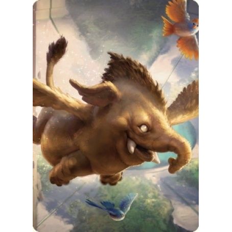 Image for Hollyphant Art Card (18) (ASCLB) - Magic: The Gathering