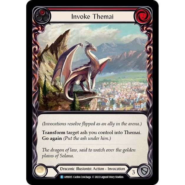 Image for Invoke Themai // Themai (UPR015) (UPR) - Flesh and Blood TCG