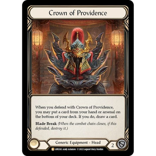 Image for Crown of Providence (UPR182) (UPR) - Flesh and Blood TCG