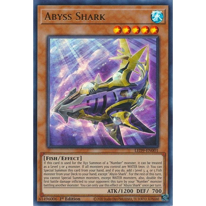 Image for Abyss Shark (LED9-EN001) (LED9) - YuGiOh