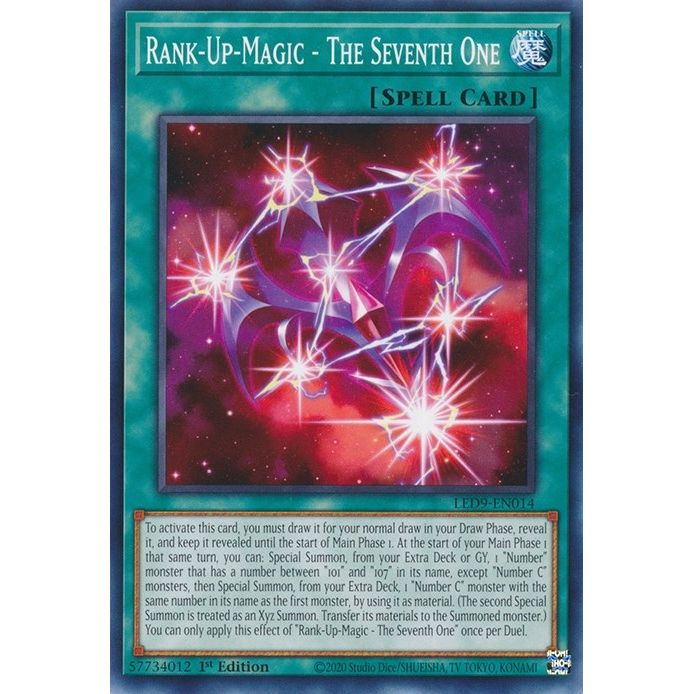 Image for Rank-Up-Magic - The Seventh One (LED9-EN014) (LED9) - YuGiOh