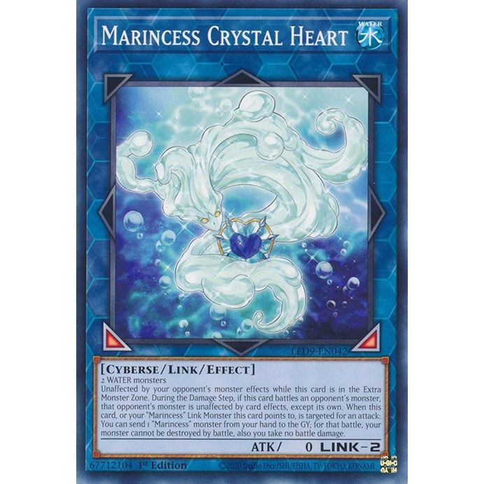 Image for Marincess Crystal Heart (LED9-EN042) (LED9) - YuGiOh