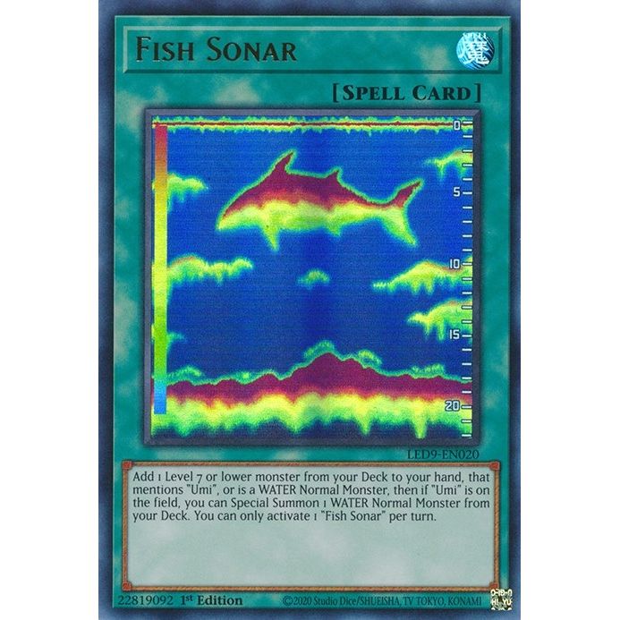 Image for Fish Sonar (LED9-EN020) (LED9) - YuGiOh