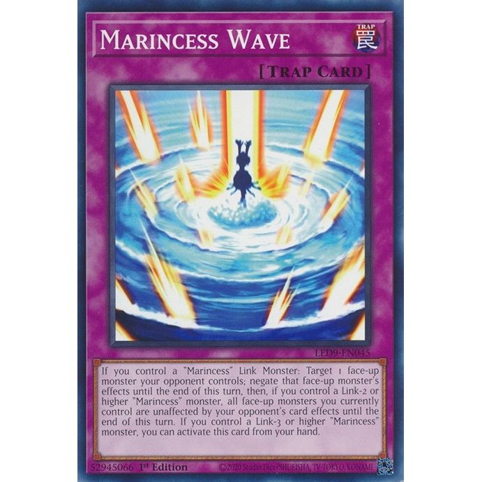 Image for Marincess Wave (LED9-EN045) (LED9) - YuGiOh