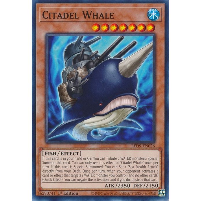 Image for Citadel Whale (LED9-EN026) (LED9) - YuGiOh