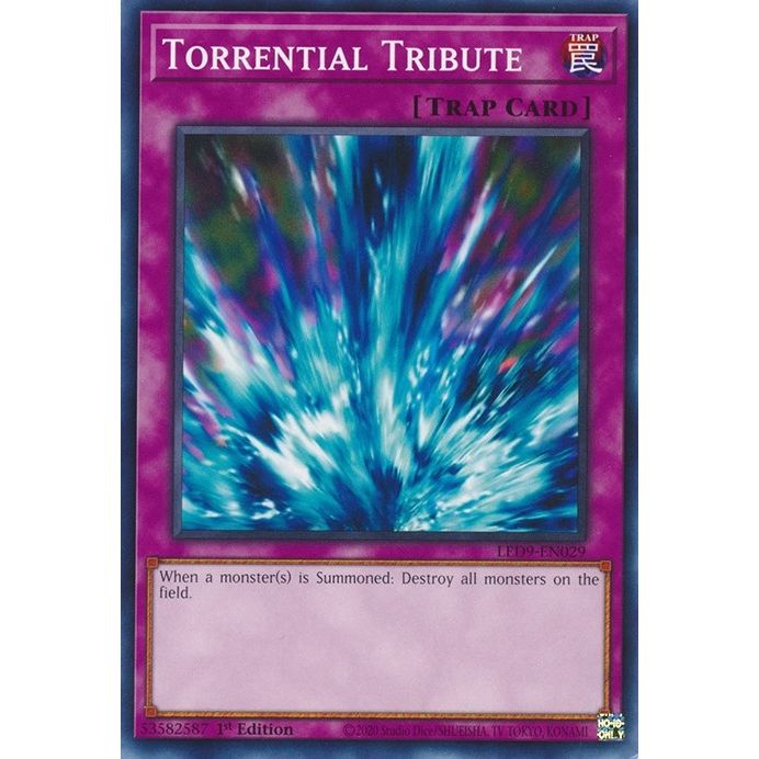 Image for Torrential Tribute (LED9-EN029) (LED9) - YuGiOh