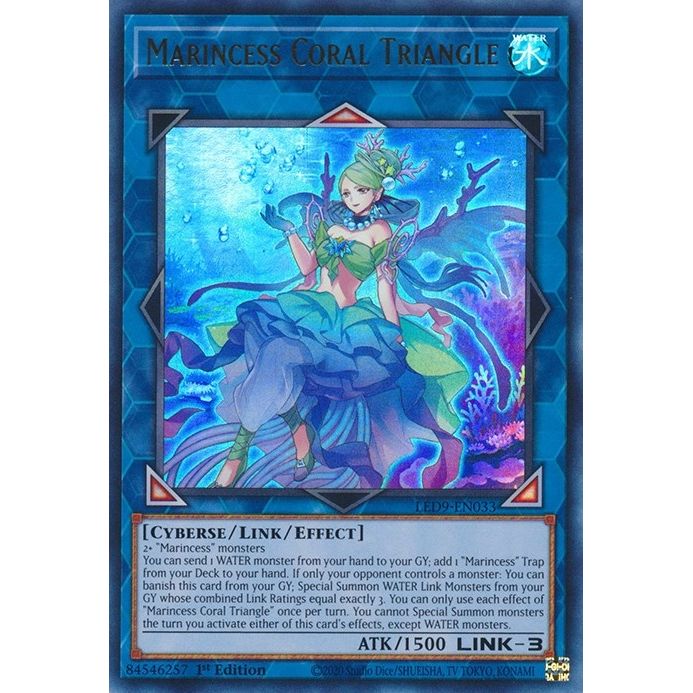 Image for Marincess Coral Triangle (LED9-EN033) (LED9) - YuGiOh