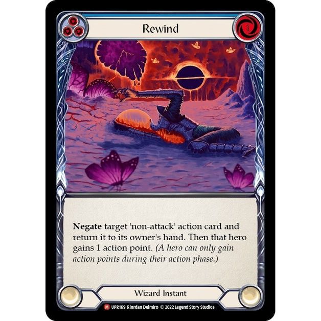 Image for Rewind (UPR169) (UPR) - Flesh and Blood TCG