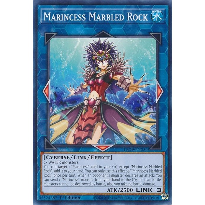 Image for Marincess Marbled Rock (LED9-EN054) (LED9) - YuGiOh
