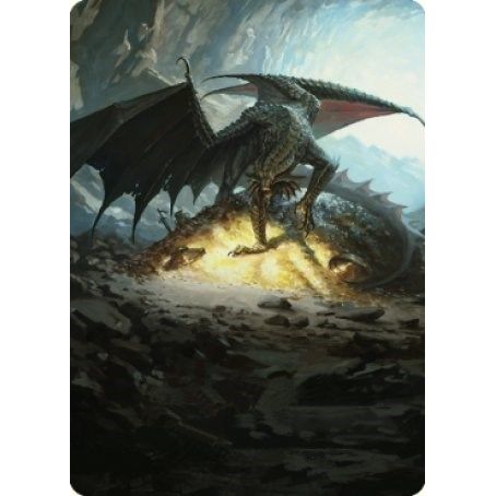Image for Ancient Copper Dragon Art Card (4/81) (4) (ASCLB) - Magic: The Gathering