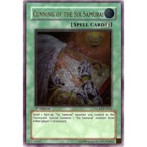 Image for Cunning of the Six Samurai (UTR) (GLAS-EN061) (GLAS) - YuGiOh
