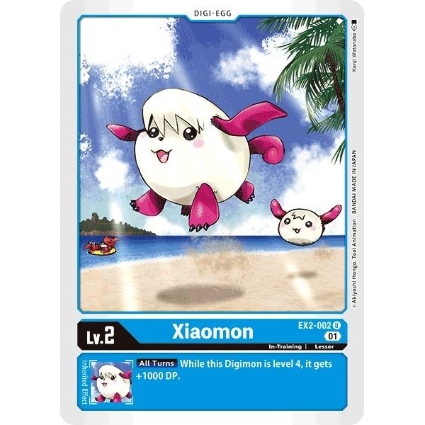 Image for Xiaomon (EX2-002 U) (EX02) - Digimon Card Game