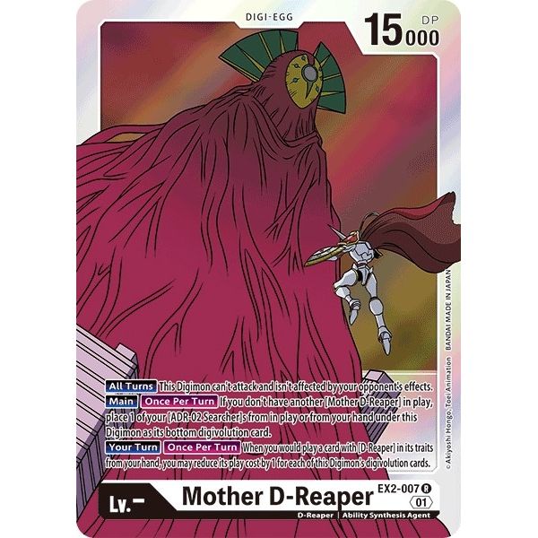 Image for Mother D-Reaper (EX2-007 R) (EX02) - Digimon Card Game