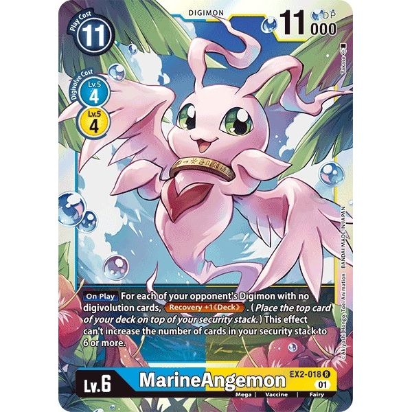Image for MarineAngemon (EX2-018 R) (EX02) - Digimon Card Game