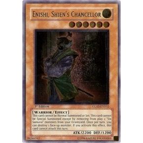 Image for Enishi, Shien's Chancellor (UTR) (GLAS-EN032) (GLAS) - YuGiOh