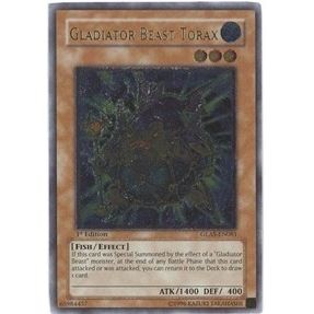 Image for Gladiator Beast Torax (UTR) (GLAS-EN081) (GLAS) - YuGiOh