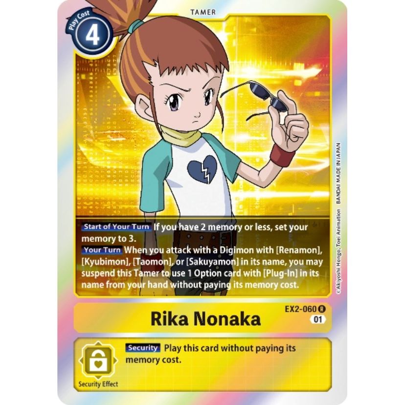 Image for Rika Nonaka (EX2-060 R) (EX02) - Digimon Card Game