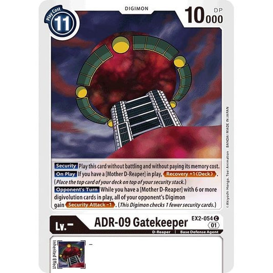 Image for ADR-09 Gatekeeper (EX2-054 C) (EX02) - Digimon Card Game