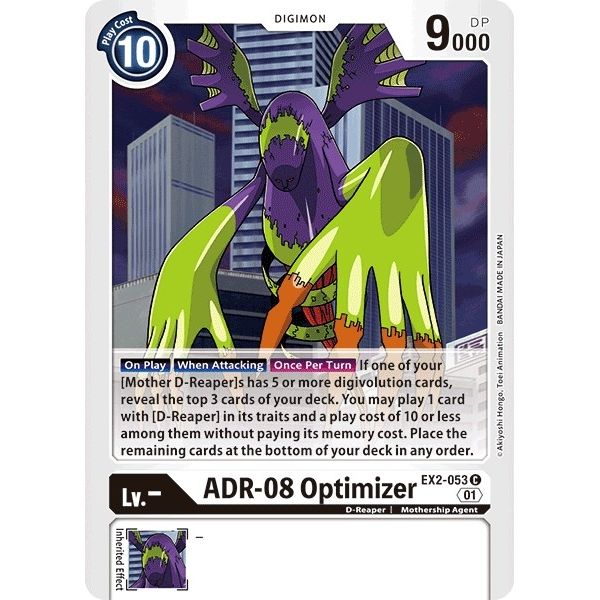 Image for ADR-08 Optimizer (EX2-053 C) (EX02) - Digimon Card Game