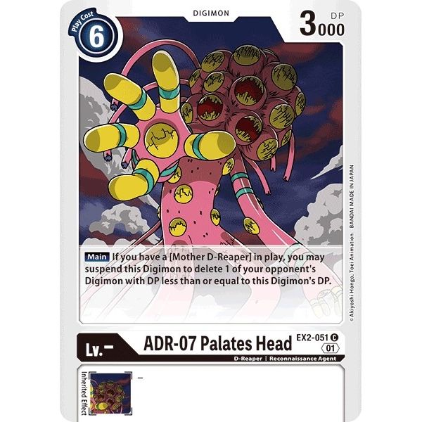 Image for ADR-07 Palates Head (EX2-051 C) (EX02) - Digimon Card Game
