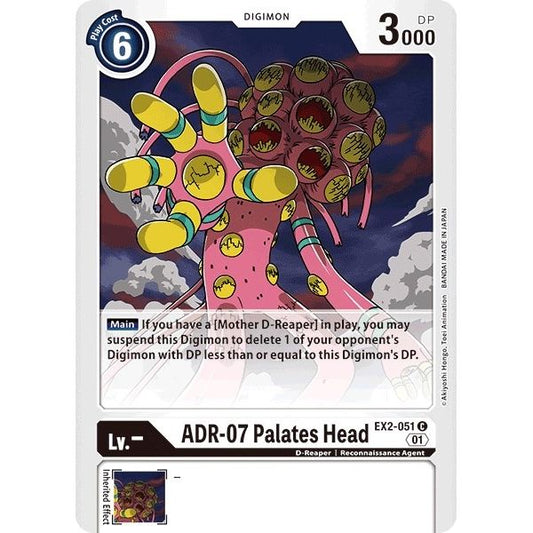 Image for ADR-07 Palates Head (EX2-051 C) (EX02) - Digimon Card Game