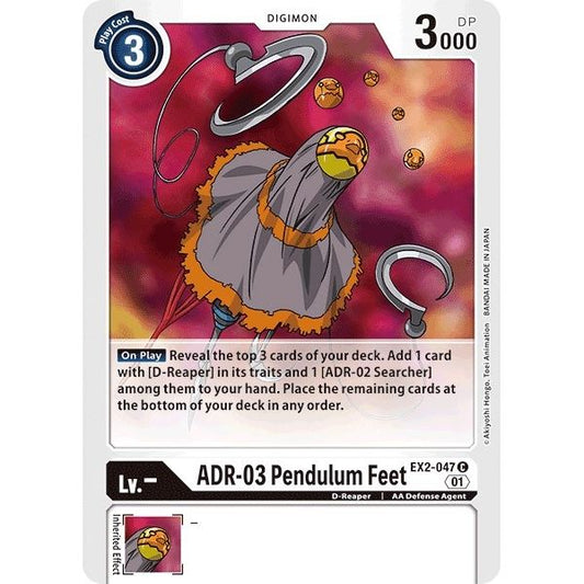 Image for ADR-03 Pendulum Feet (EX2-047 C) (EX02) - Digimon Card Game
