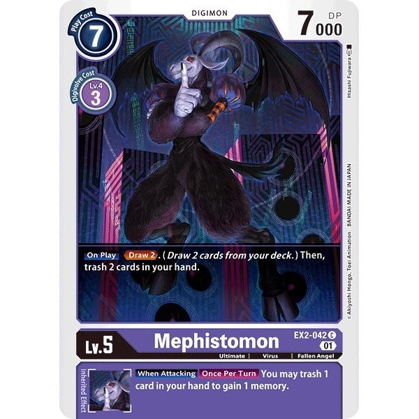 Image for Mephistomon (EX2-042 C) (EX02) - Digimon Card Game