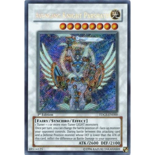 Image for Avenging Knight Parshath (TDGS-EN000) (TDGS) - YuGiOh