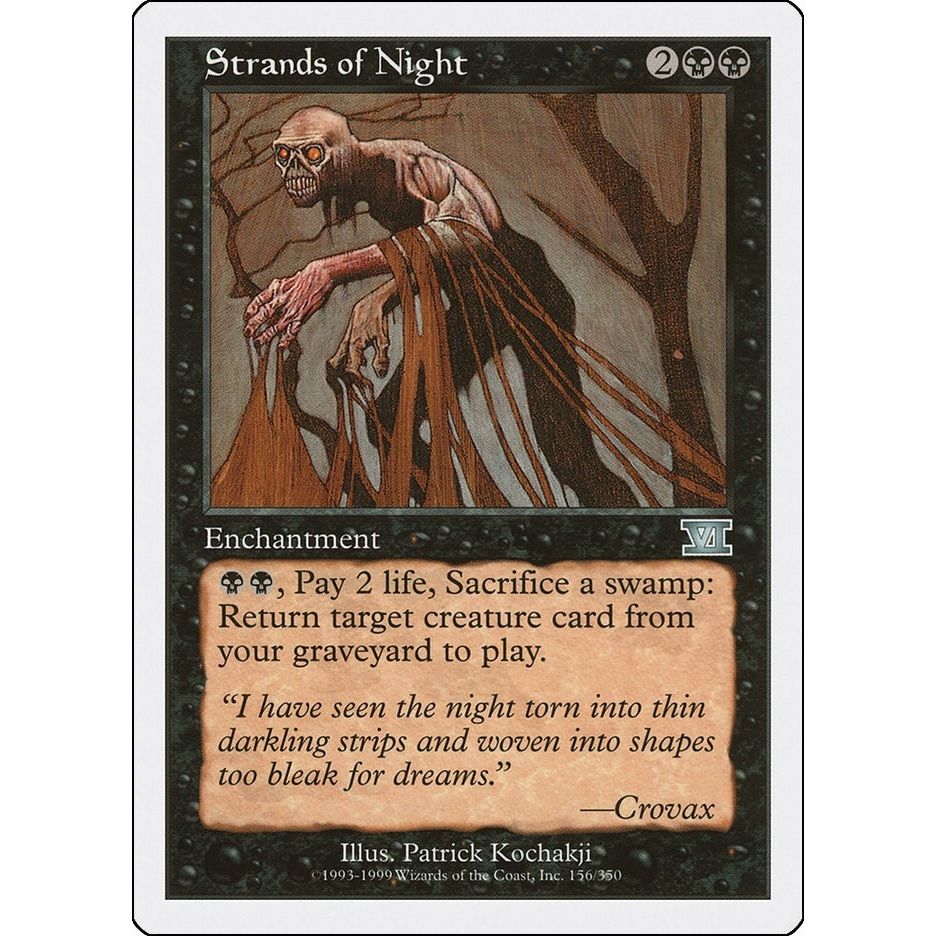 Image for Strands of Night (156) (6ED) - Magic: The Gathering