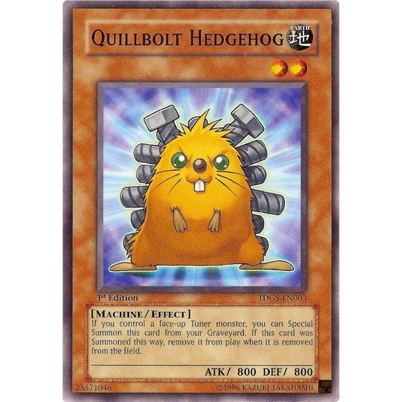 Image for Quillbolt Hedgehog (TDGS-EN003) (TDGS) - YuGiOh