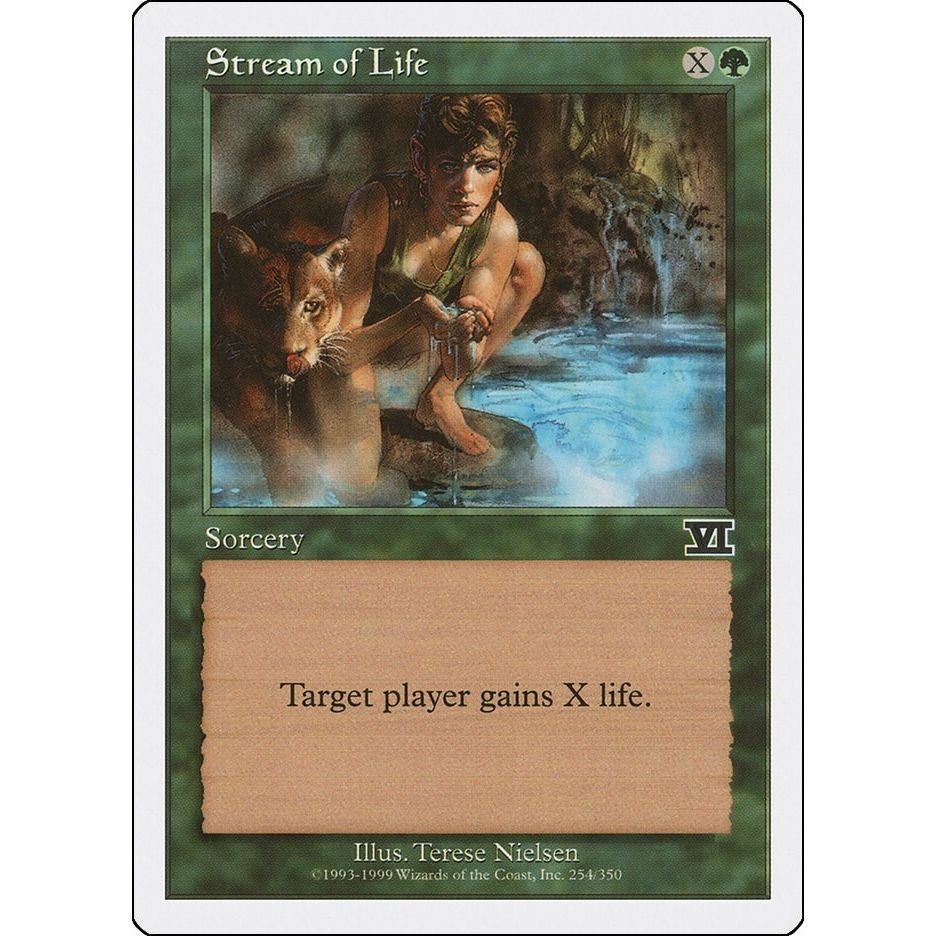 Image for Stream of Life (254) (6ED) - Magic: The Gathering