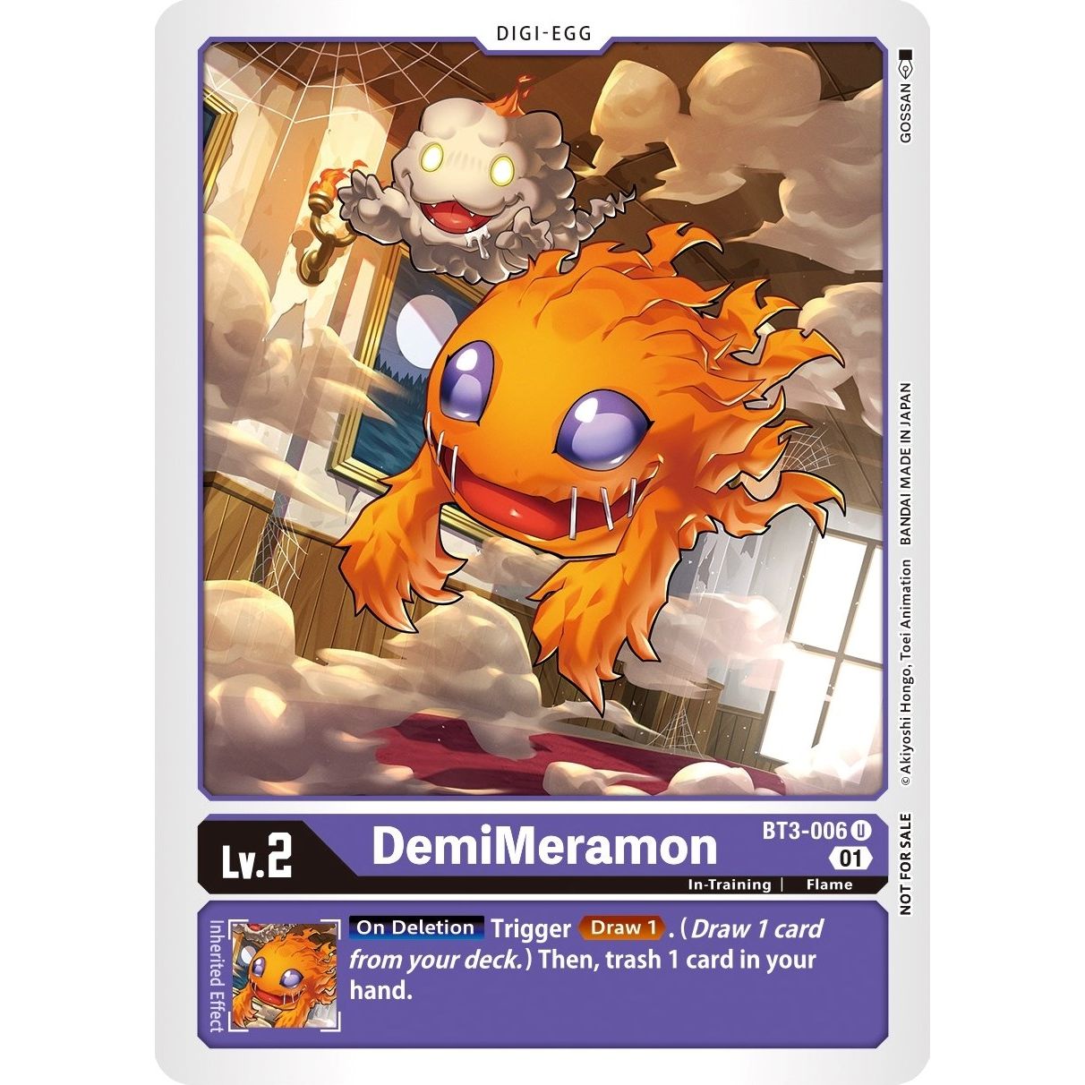 Image for DemiMeramon - BT3-006 (Winner Pack New Awakening) (BT3-006 U) (BT01-03A) - Digimon Card Game