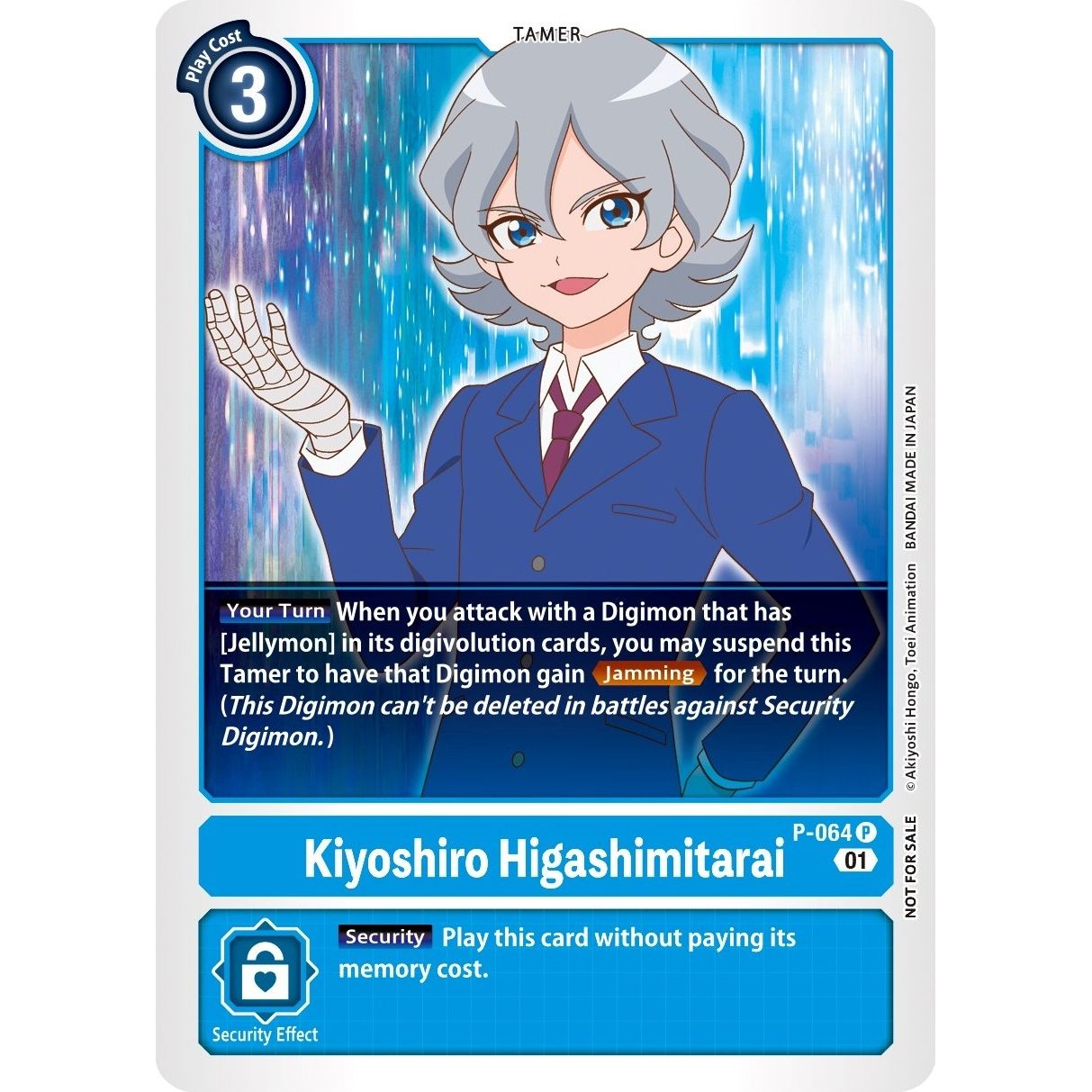 Image for Kiyoshiro Higashimitarai (Official Tournament Pack Vol.5) (P-064 P) (D-PR) - Digimon Card Game