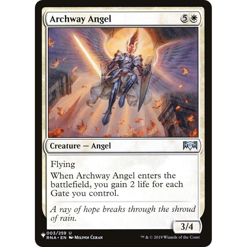 Image for Archway Angel (003/259) (LIST) - Magic: The Gathering