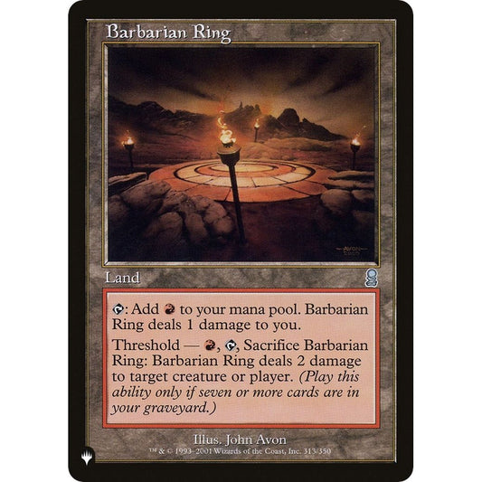 Image for Barbarian Ring (313/350) (LIST) - Magic: The Gathering