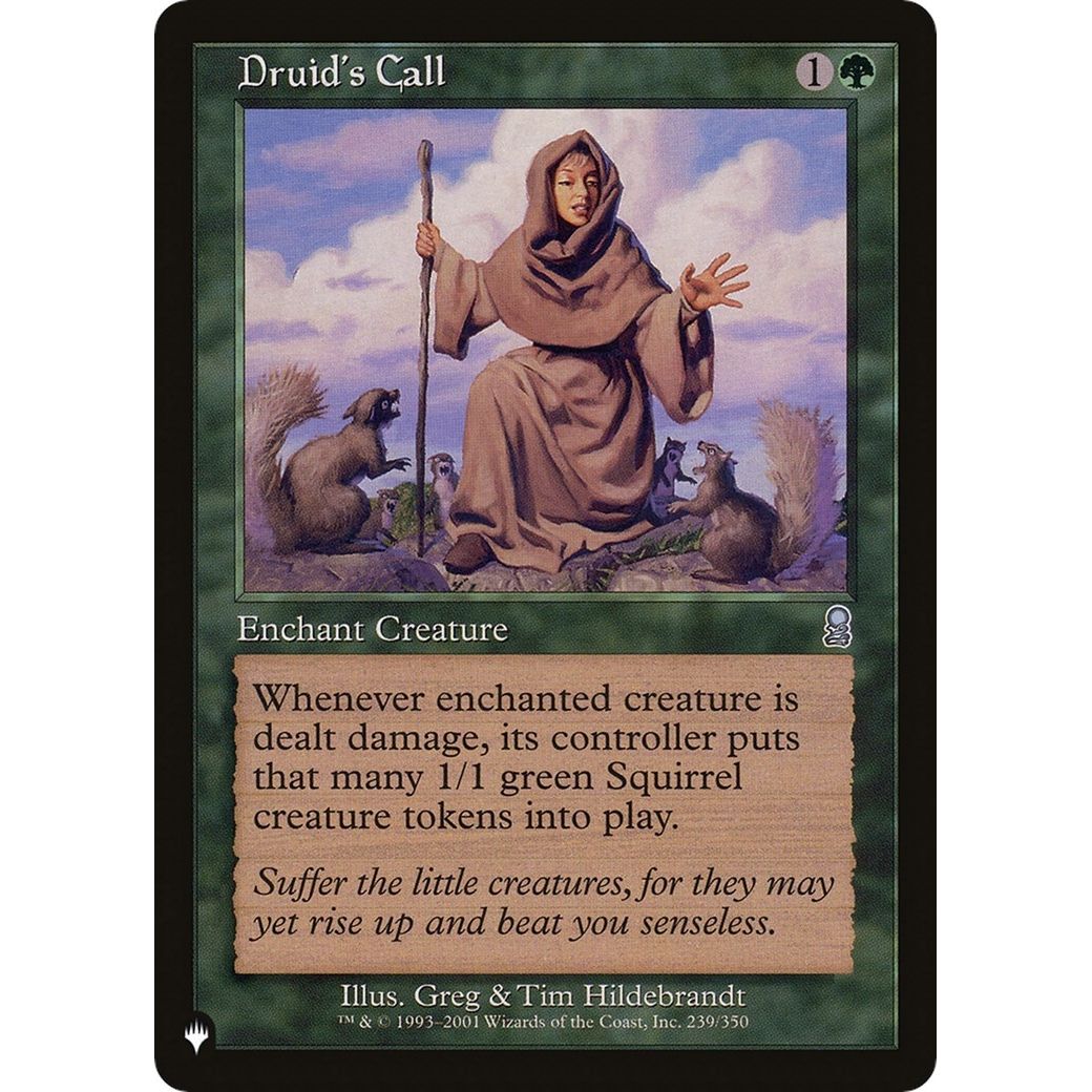 Image for Druid's Call (239/350) (LIST) - Magic: The Gathering
