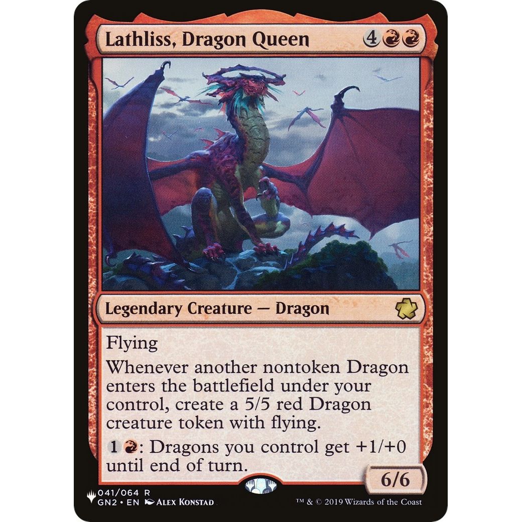 Image for Lathliss, Dragon Queen (041/064) (LIST) - Magic: The Gathering