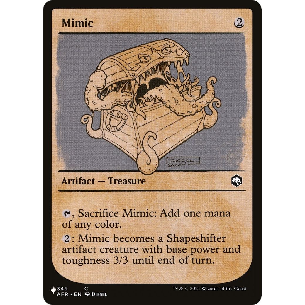 Image for Mimic (Showcase) (349/281) (LIST) - Magic: The Gathering