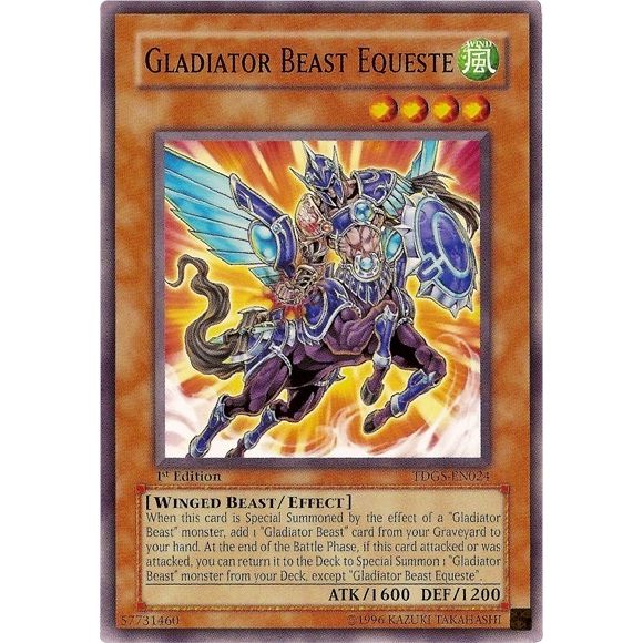 Image for Gladiator Beast Equeste (TDGS-EN024) (TDGS) - YuGiOh