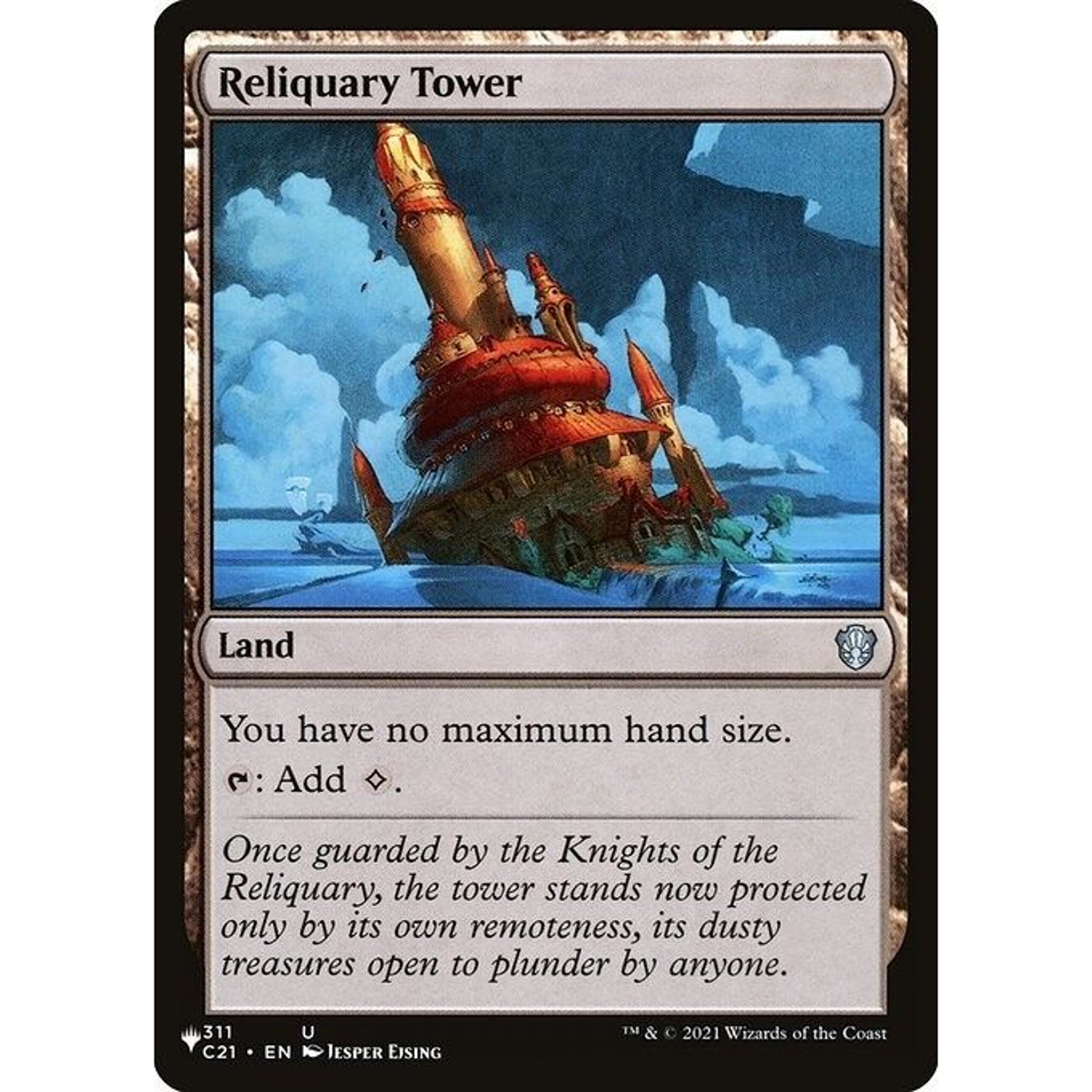 Image for Reliquary Tower (C21) (311) (LIST) - Magic: The Gathering