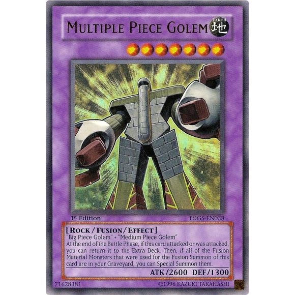 Image for Multiple Piece Golem (TDGS-EN038) (TDGS) - YuGiOh