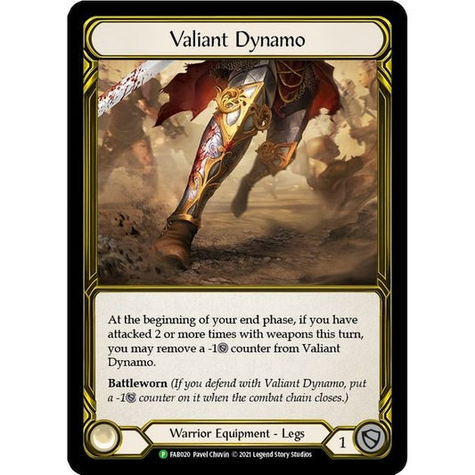 Image for Valiant Dynamo (Golden) - FAB020 (FAB020) (PR) - Flesh and Blood TCG