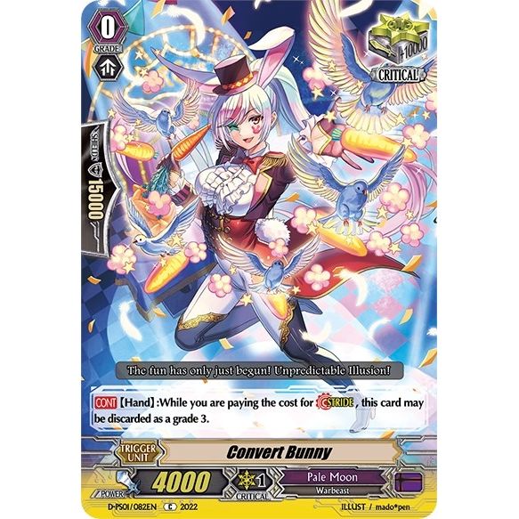 Image for Convert Bunny (D-PS01/082EN) (D-PS01) - Cardfight Vanguard
