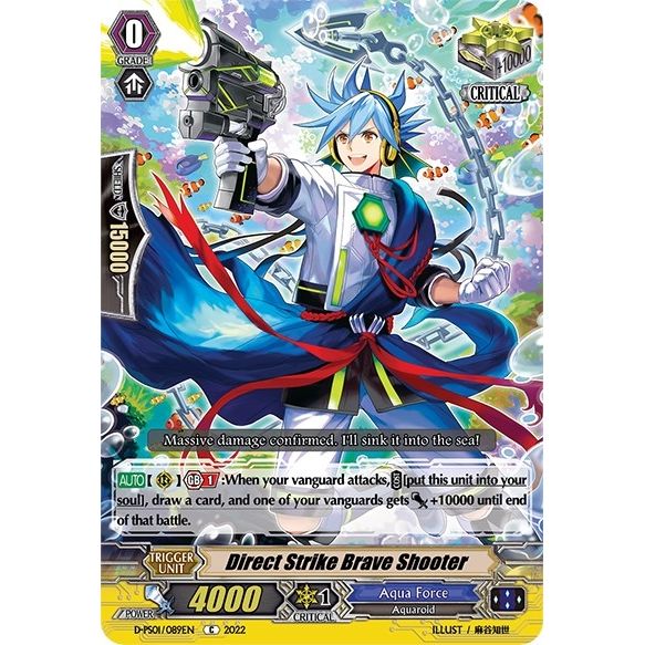Image for Direct Strike Brave Shooter (D-PS01/089EN) (D-PS01) - Cardfight Vanguard