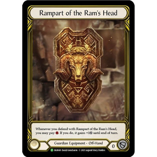 Image for Rampart of the Ram's Head (Golden) - FAB049 (FAB049) (PR) - Flesh and Blood TCG